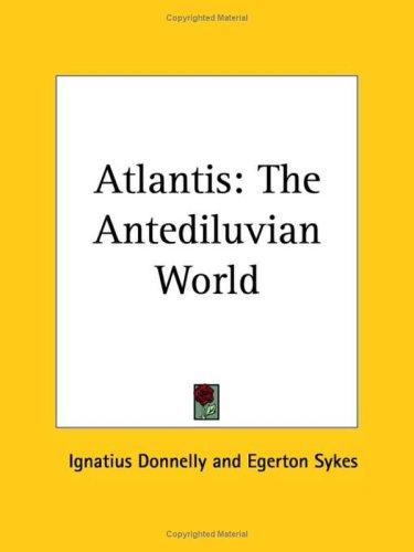 Cover of Atlantis: The Antediluvian World